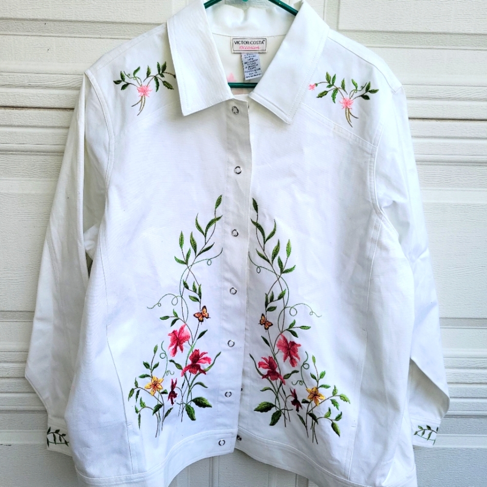 Victor Costa embroidered Jacket